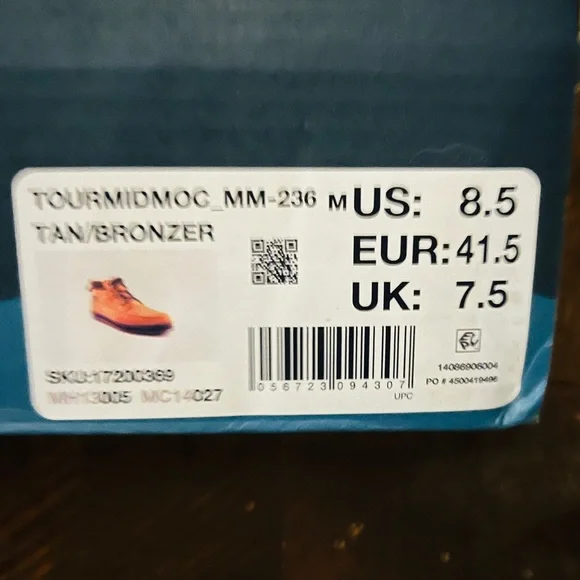 Sperry NWT Men's Wheat/Tan Leather Chukka Boots - Picture 10 of 13